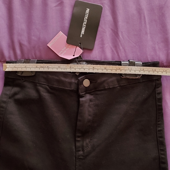 NEW Distressed Skinny Jeans - Ripped (Black) - Picture 10 of 10